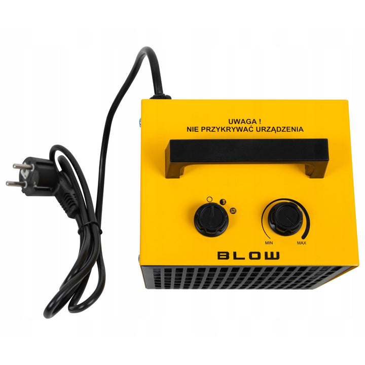 Încălzitor Blow, putere 2000 W, 2 niveluri de încălzire, termostat reglabil, protecție împotriva supraîncălzirii, 44-904#