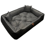 Cușcă pentru câini 75x65, Basic, gri, impermeabilă, Dogs4life