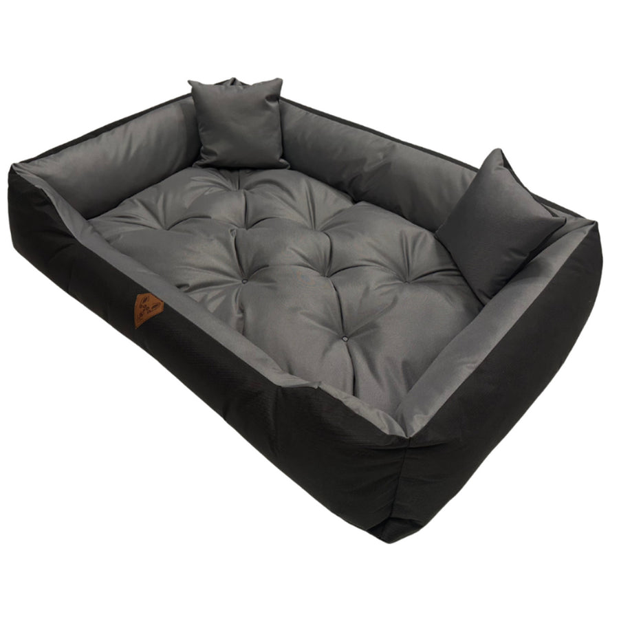 Cușcă pentru câini 75x65, Basic, gri, impermeabilă, Dogs4life