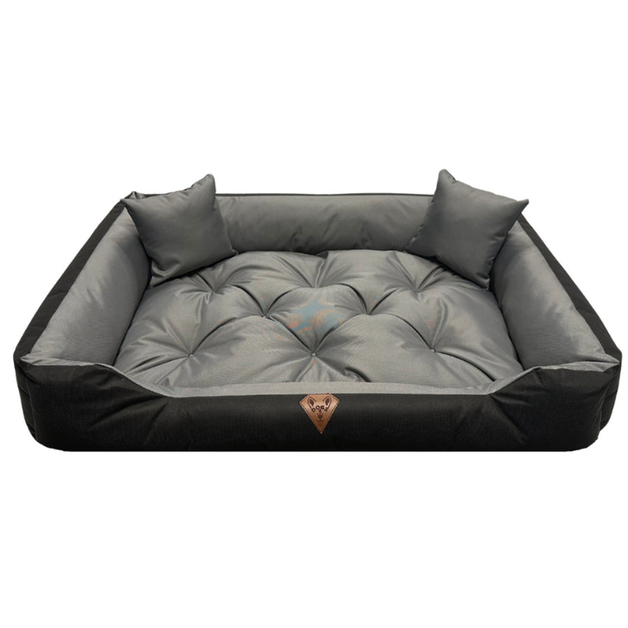 Cușcă pentru câini 75x65, Basic, gri, impermeabilă, Dogs4life