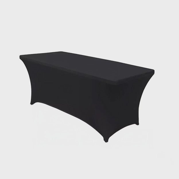 Husa elastica pentru masa, GreenBlue GB371, 180x75x75 cm, negru