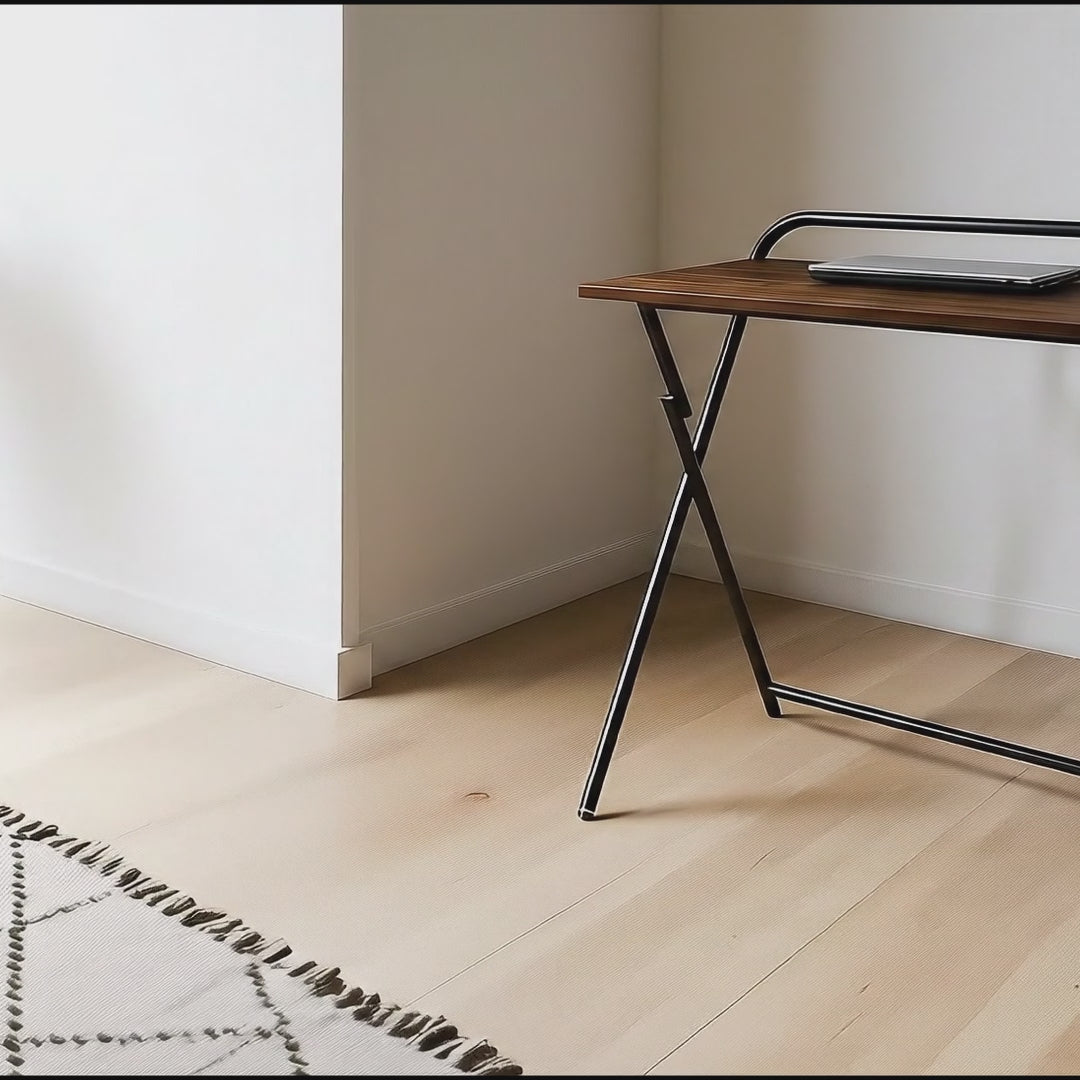 Maclean birou multifuncțional pentru laptop, negru, top 50x80cm, 50kg max., MC-127 B