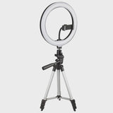 Lampa circulara Maclean Energy MCE610, bluetooth, 10 trepte de lumina, trepied inclus de 1,1m