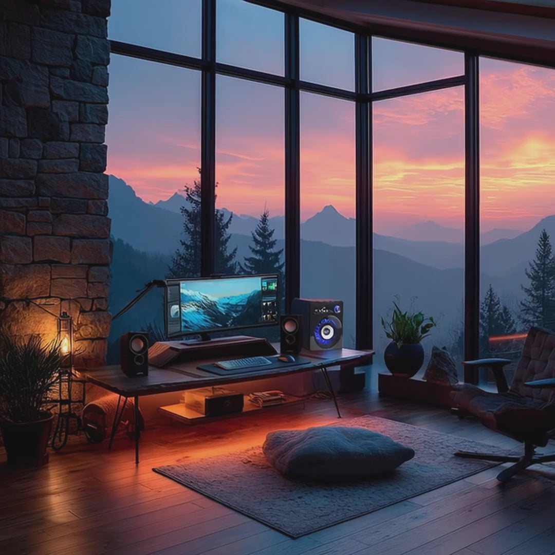 Sistem audio Bluetooth 2.1 Audiocore, radio FM, jack TF, AUX, alimentare USB, AC910