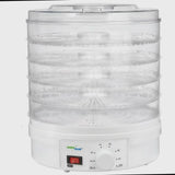 Uscator pentru legume, ciuperci, fructe si ierburi GreenBlue GB190, 5 straturi, 250 W