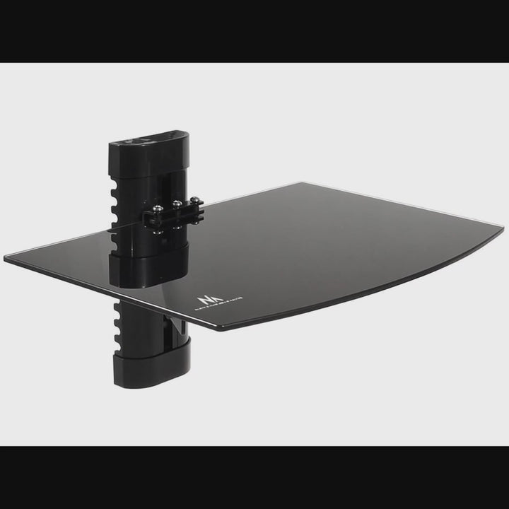 Raft pentru DVD-uri Maclean, simplu, 8 kg, MC-663