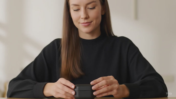 Casti TWS BT 5.1 Audiocore cu statie de incarcare, 300mAh, AC580 negru