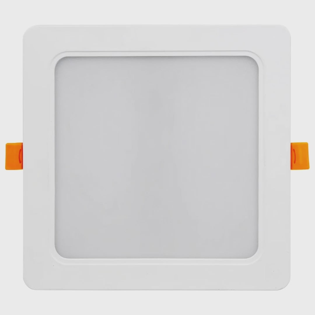 Maclean LED Plafonieră cu LED-uri, montare la culoare SLIM, 18W, alb neutru 4000K, 170*170*26mm, 1900lm, MCE374 S