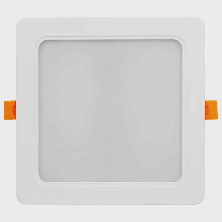 Maclean LED Plafonieră cu LED-uri, montare la culoare SLIM, 18W, alb neutru 4000K, 170*170*26mm, 1900lm, MCE374 S