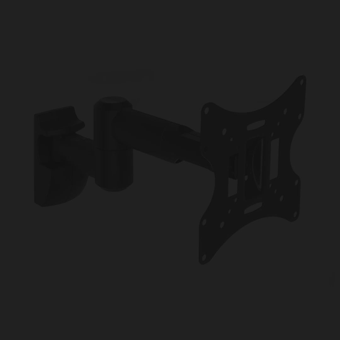 Suport TV de perete, brat reglabil, universal, LCD / LED, 23 - 42 inch, Negru