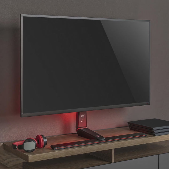 Suport pentru monitor de gaming NanoRS, reglabil pe înălțime, RGB LED, 32-55", max VESA 400x400, max. 40kg, RS167
