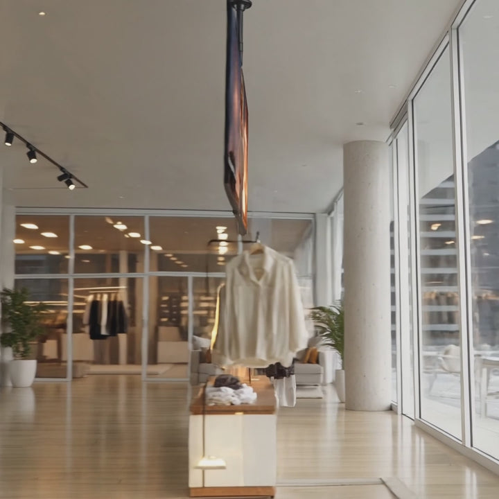 Maclean MC-803 Suport universal pentru televizor universal pentru montare pe tavan LCD OLED QLED Plasma 23'' - 100" 50kg VESA