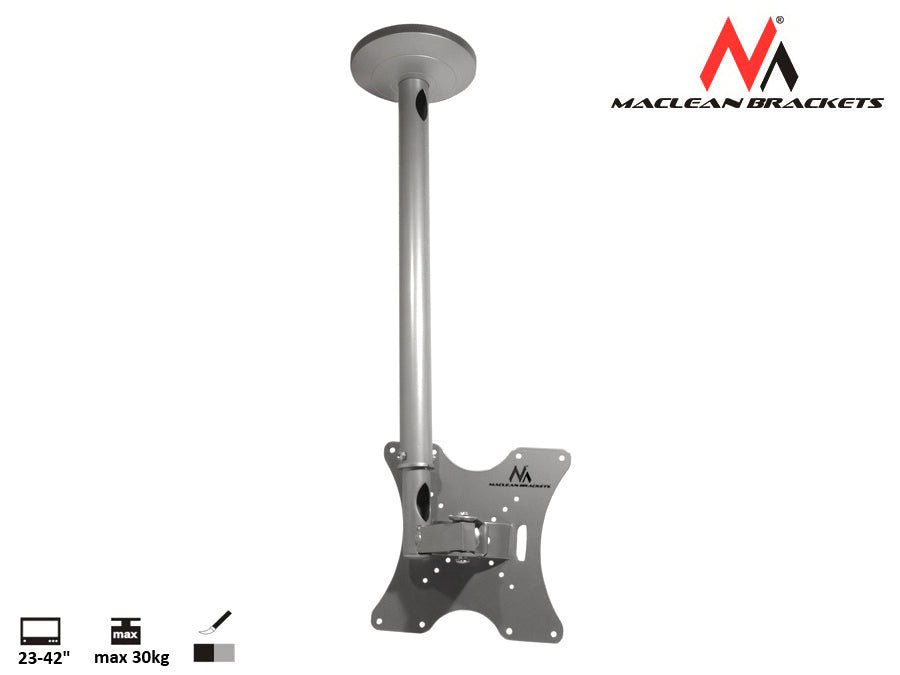 Maclean MC-504A Suport reglabil de tavan 23 "-42" 30kg