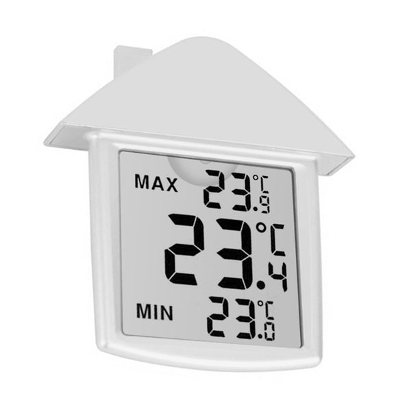 Termometru digital Perel, interior/exterior, afișaj LCD clar, WC216