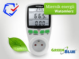 Priza cu control energetic,GreenBlue GB202,afiseaza consumul actual de curent al unui aparat
