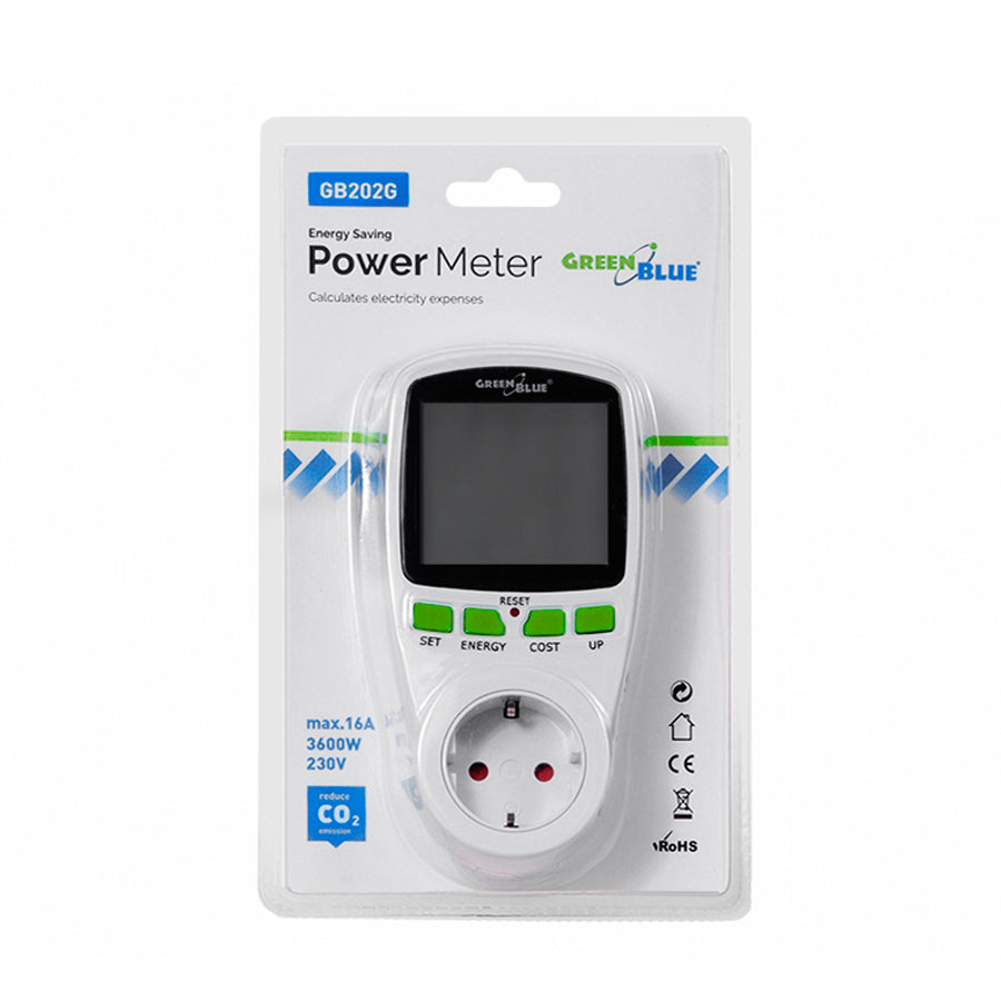 GreenBlue GB202G Contor de energie cu priză germană
