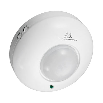 Detector de mișcare Maclean PIR, plafon, 1200W, rază de acțiune 6m, MCE19