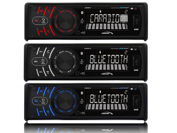 Radio amovibil Bluetooth USB AM / FM RDS APT-X AUDIOCORE AC9800B BT