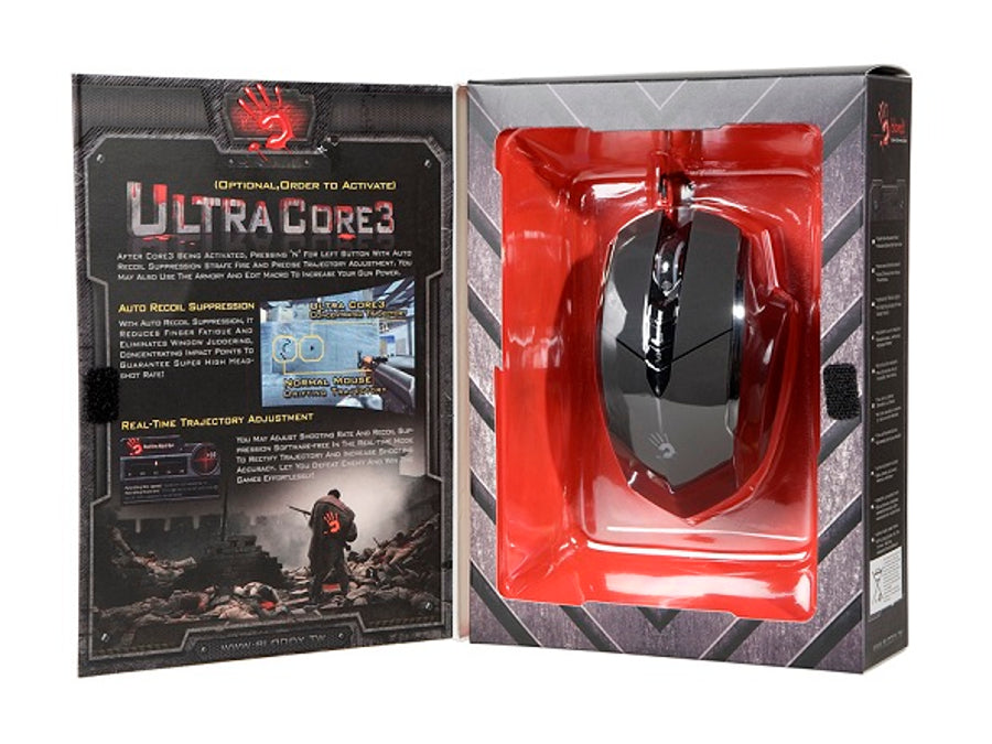 Mouse gaming A4Tech V7M Bloody, USB, 100-3200DPI