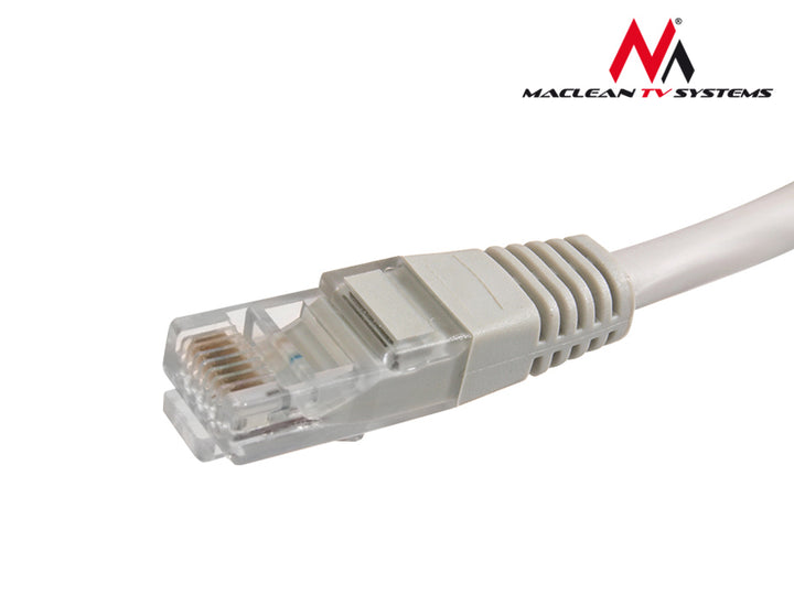 Cablu de rețea cablu patch UTP Cat.5e 24AWG, 2 x RJ45 tată 0,5 m Maclean MCTV-646