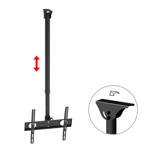 Maclean suport de plafon pentru TV, max VESA 400x400, 32-65", 50kg, MC-631