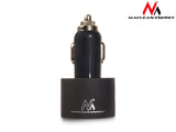 Încărcător auto Maclean, spirală Lightning, 2xUSB, 5.2A, 1.8m, MCE76