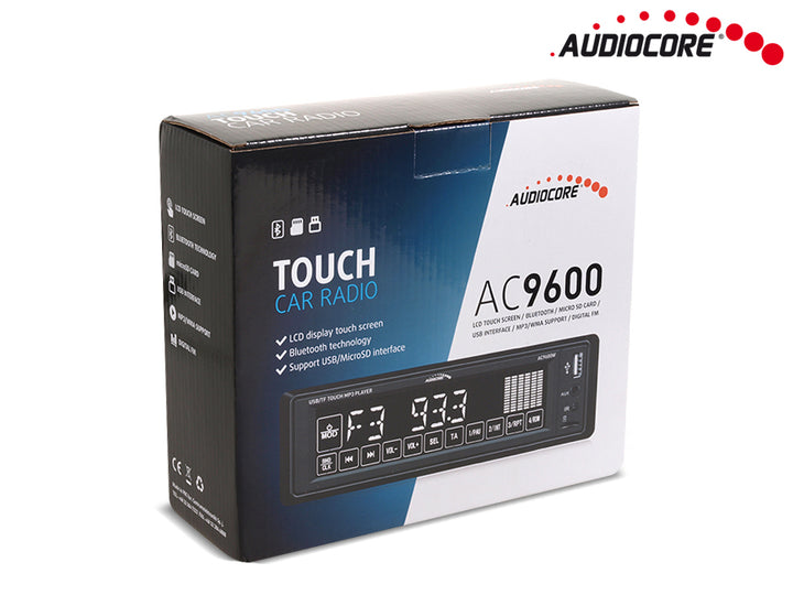 Ecran tactil APT-X autoradio Ecran tactil WMA / MP3 Aux-In + SD + USB Audiocore AC9600