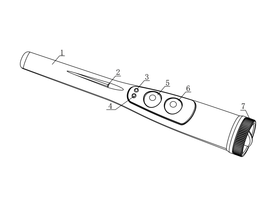 Detector de metale impermeabil cu pinpointer + carcasă Maclean MCE120