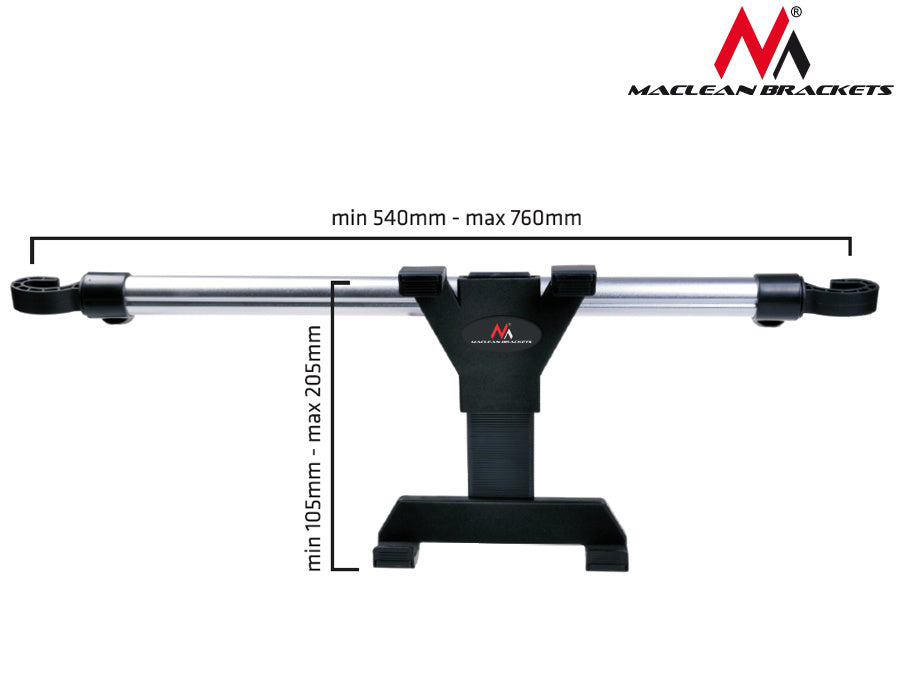 Suport pentru tableta, Maclean, MC-657, pentru tetiera