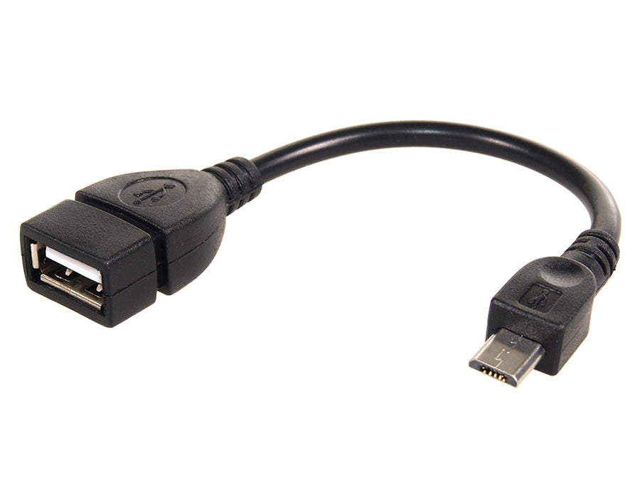 Cablu adaptor USB OTG, Micro USB, Maclean MCTV-696