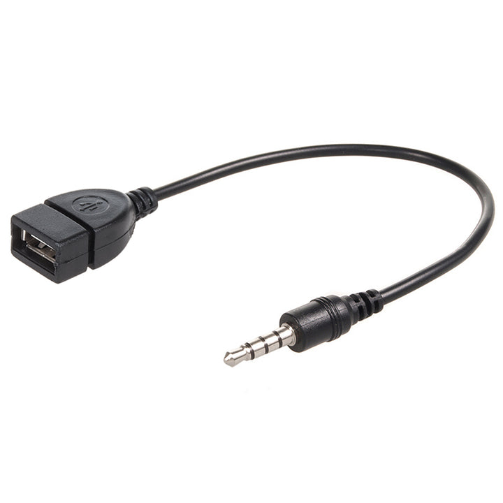 Maclean MCTV-693 mufă adaptor mufă mufă USB OTG CABLE WIRE JACK 3,5mm AUX