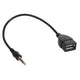 Maclean MCTV-693 mufă adaptor mufă mufă USB OTG CABLE WIRE JACK 3,5mm AUX