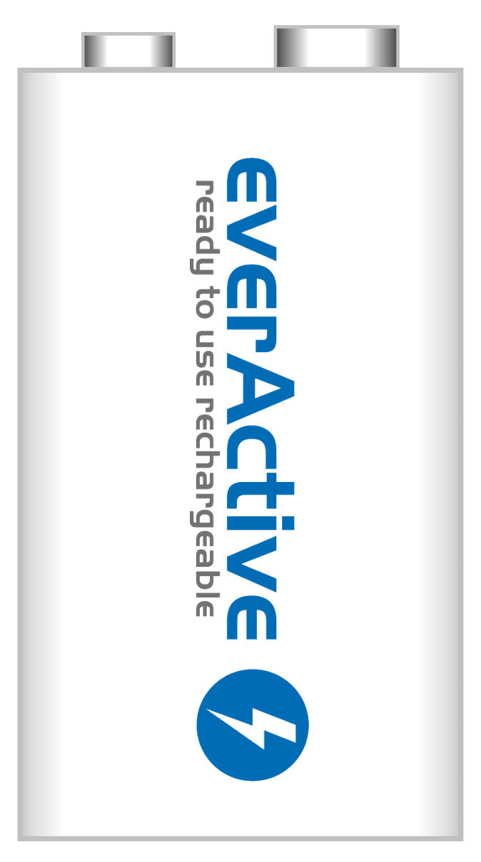 Baterie EverActive 6F22 / 9V Ni-MH 320 mAh gata de utilizare