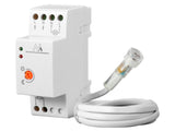 Întrerupător de amurg Maclean, șină DIN, cu sondă externă, 220-240V/AC, 50Hz, 20A, MCE83