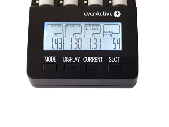 Încărcător de baterii AAA R03, AA R6, Ni-MH / Ni-CD EverActive NC-3000