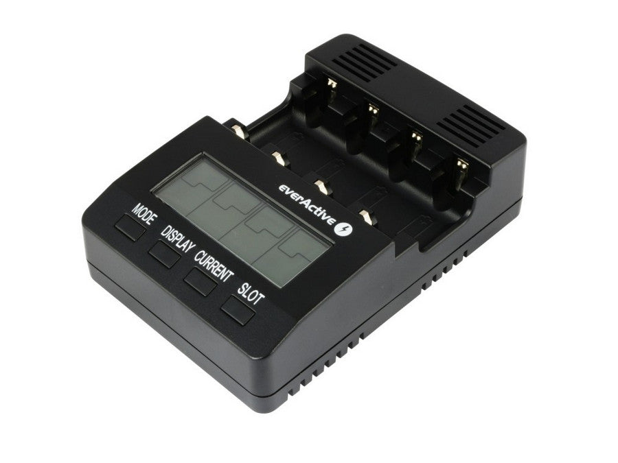 Încărcător de baterii AAA R03, AA R6, Ni-MH / Ni-CD EverActive NC-3000