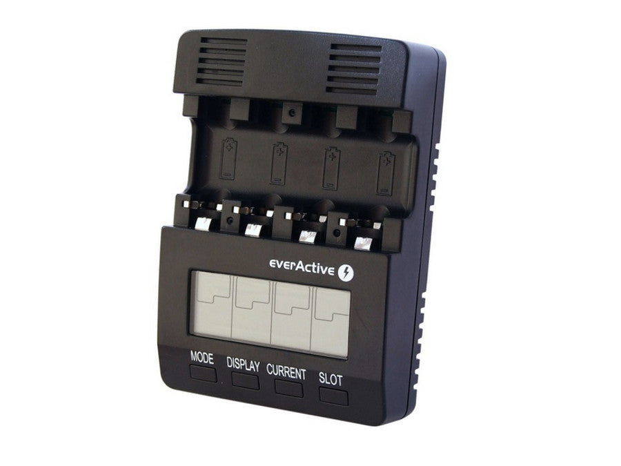 Încărcător de baterii AAA R03, AA R6, Ni-MH / Ni-CD EverActive NC-3000