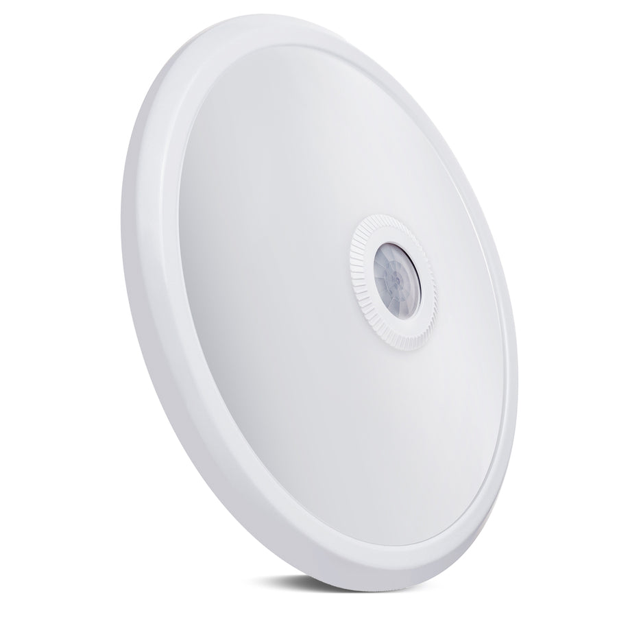 Maclean senzor de mișcare LED plafond, senzor PIR, rază de acțiune 6m, 12W, alb neutru (4000K), MCE131