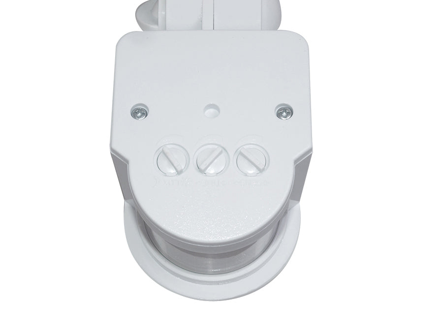 Senzor de mișcare și de amurg Maclean montat pe perete, 180°, max. 1200 W, alb, MCE25 W