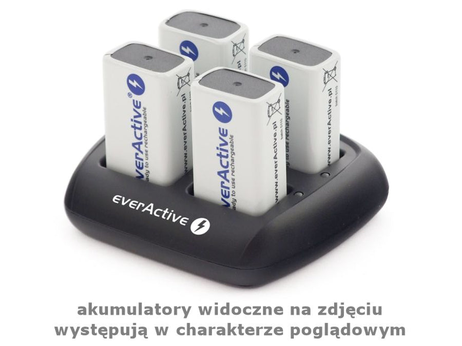 Încărcător portabil reîncărcabil EverActive NC-109 9V