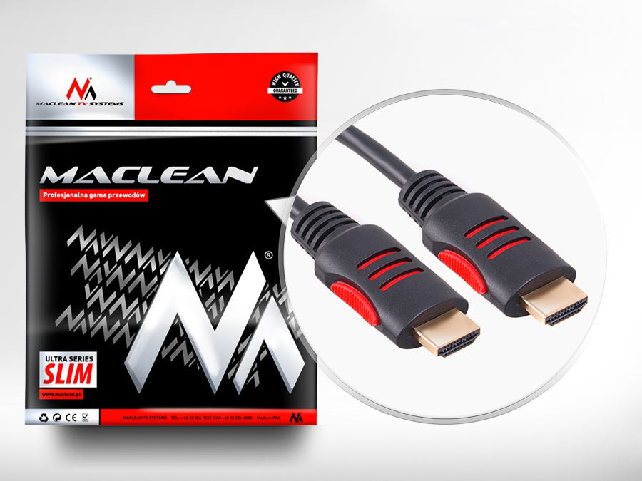 Maclean - MCTV-814 - Cablu HDMI-HDMI v1.4 30AWG 5m