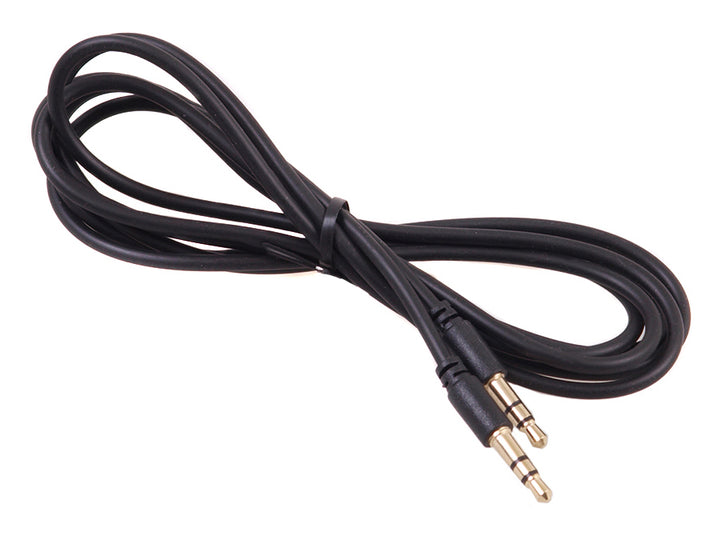 Cablu jack Maclean MCTV-815 Jack de 3,5 mm plug-and-plug 1,5 m negru