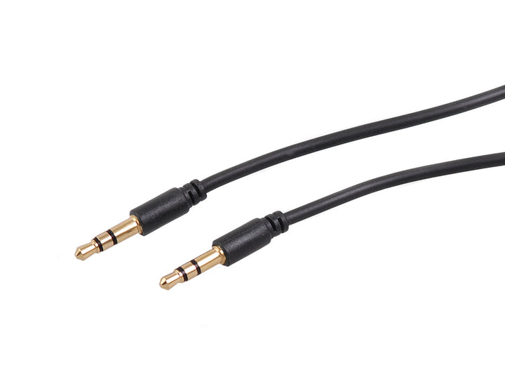 Cablu jack Maclean MCTV-815 Jack de 3,5 mm plug-and-plug 1,5 m negru