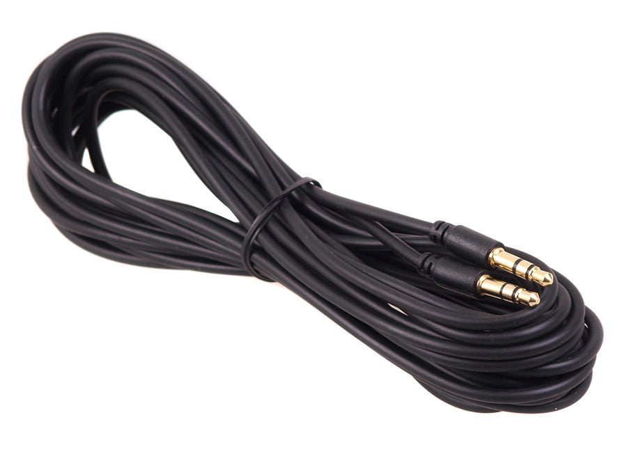 Cablu jack Maclean MCTV-815 Jack de 3,5 mm plug-and-plug 1,5 m negru