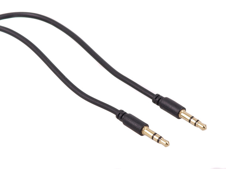 Cablu jack Maclean MCTV-815 Jack de 3,5 mm plug-and-plug 1,5 m negru