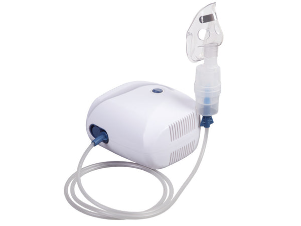 Inhalator cu compresor cu piston Diagnostic Nano, cu 2 măști