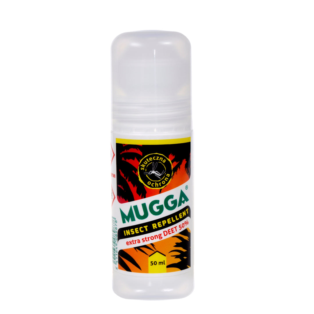 Mugga 4908 Roll-On sau Spray 50% Mugga Insect Repellent