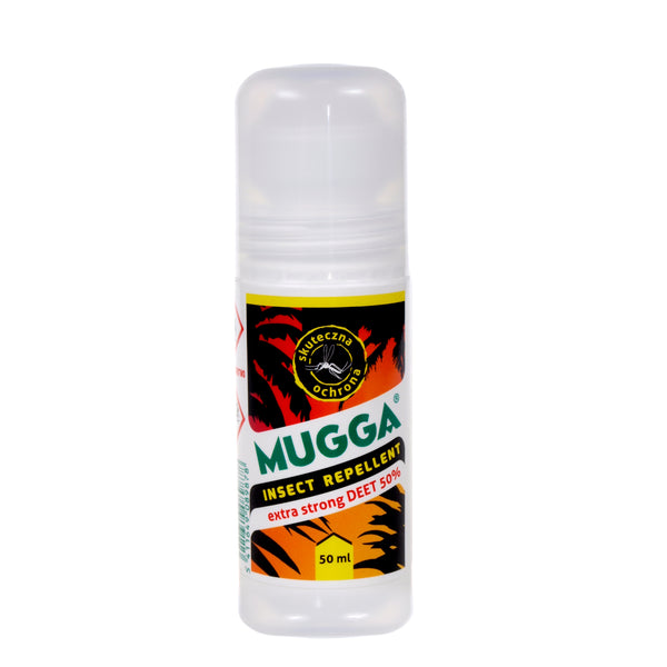 Repelent de insecte Mugga Roll-On DEET 50% 50ml