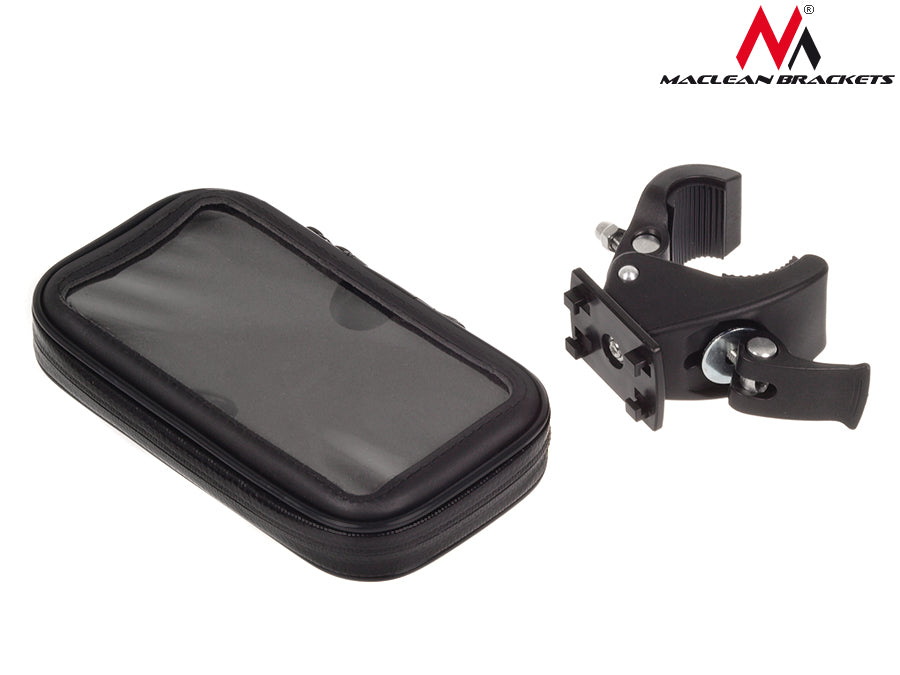 Maclean MC-688M Suport universal pentru biciclete impermeabil pentru smartphone, dimensiune M.