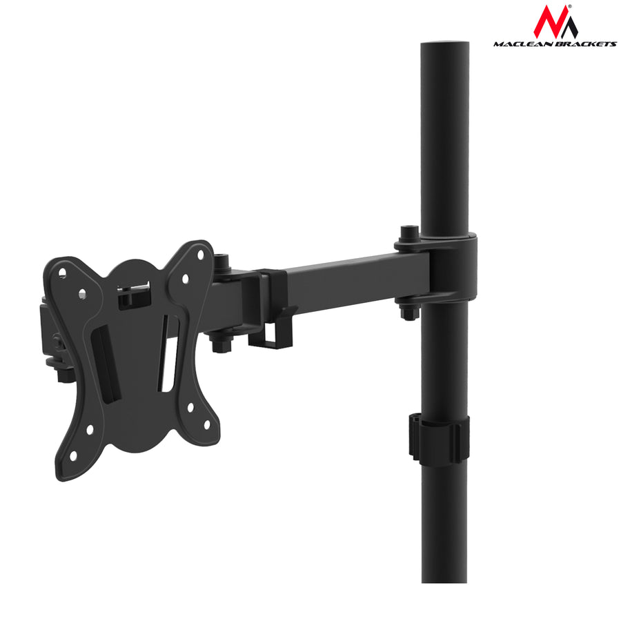 Suport de birou Maclean pentru monitor LCD, 13"-27", VESA 75x75 și 100x100, 8kg, MC-690N